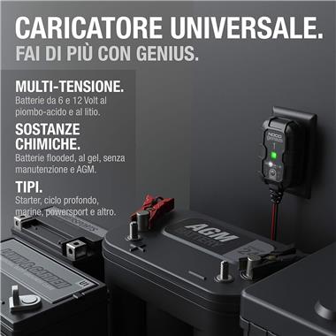 CARICABATTERIA + MANTENITORE 6V - 12V 1A NOCO GENIUS - Della Categoria Caricabatteria E Mantenitore Produttore NOCO - A soli €60.40! Acquista ora su Due Ruote Accessori