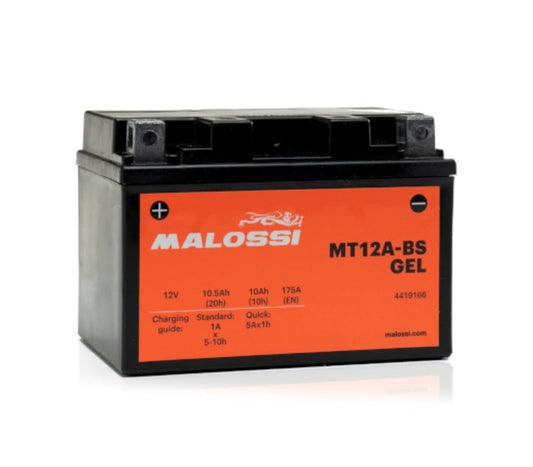 BATTERIA MB12A-BS MALOSSI GEL COMPATIBILE PRONTA ALL USO - Della Categoria Batterie Produttore Malossi - A soli €42.65! Acquista ora su dueruoteaccessori.it