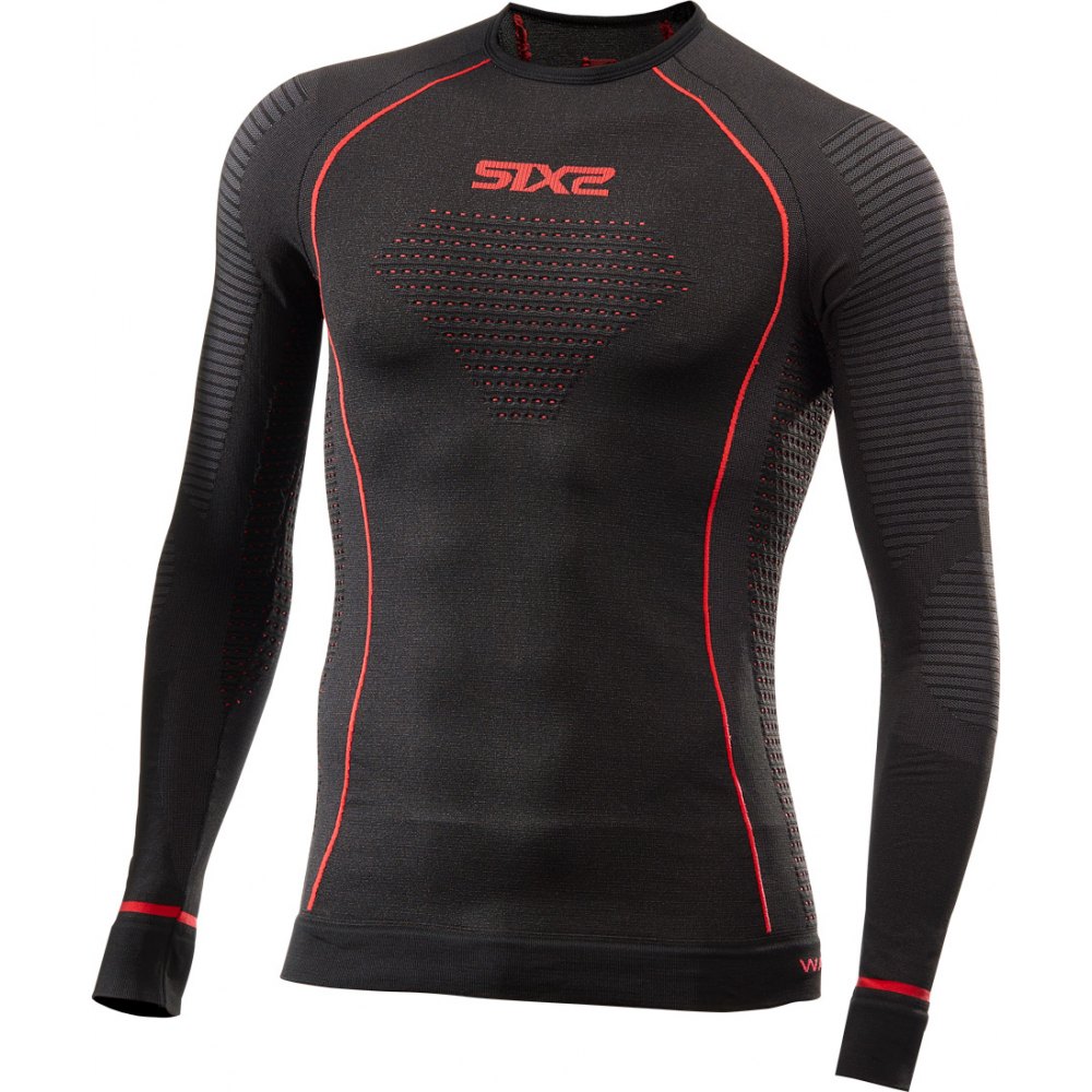 MAGLIA MANICA LUNGA SIX BLAZEFIT UNDERWEAR NERA ROSSA - Della Categoria Intimo Termico Uomo Produttore SIX - A soli €72! Acquista ora su Due Ruote Accessori