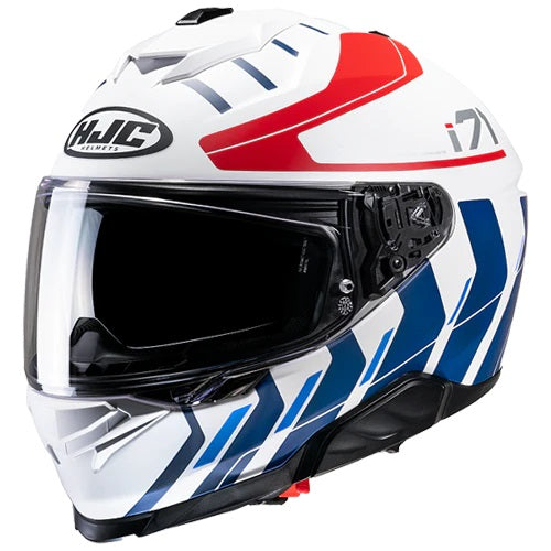 CASCO INTEGRALE HJC I71 SIMO MC21SF BIANCO ROSSO BLU OPACO - Della Categoria Caschi Integrale Produttore HJC HELMETS - A soli €242.90! Acquista ora su Due Ruote Accessori