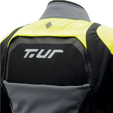 GIACCA TUR USHUAIA 4 STAGIONI UOMO GRIGIO GIALLO FLU - Della Categoria Giubbini Tessuto Uomo Produttore T.UR - A soli €304! Acquista ora su Due Ruote Accessori