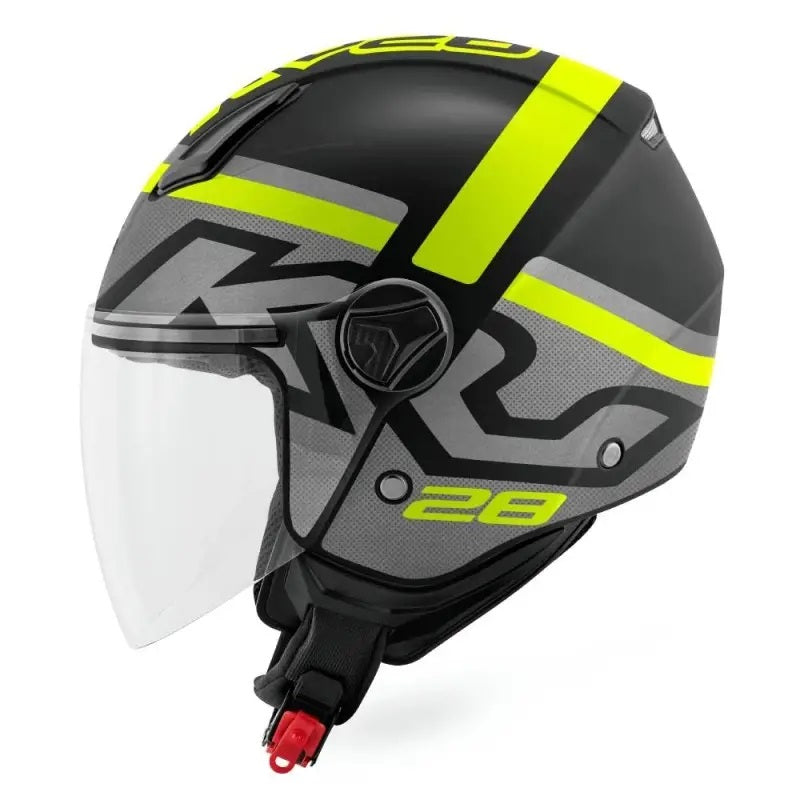 CASCO KAPPA DEMIJET KV28R JOIN NERO TITANIO GIALLO OPACO - Della Categoria Caschi Jet Produttore Kappa s.r.l - A soli €64.35! Acquista ora su Due Ruote Accessori