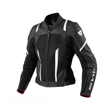 GIUBBINO DONNA IN PELLE REVIT GALACTIC NERO BIANCO - Della Categoria Giubbini Pelle Uomo Produttore REVIT - A soli €344! Acquista ora su Due Ruote Accessori