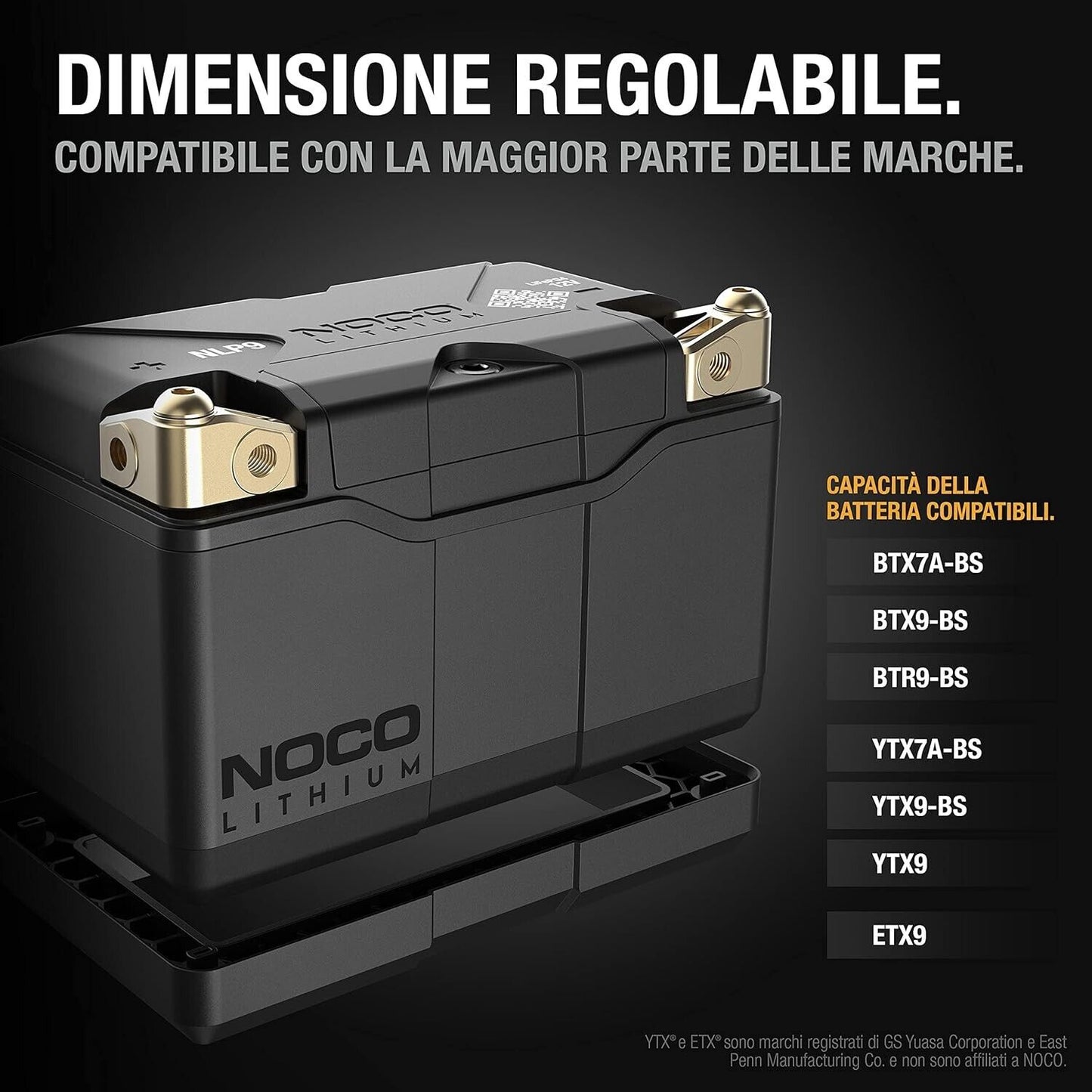 BATTERIA LITHIUM NOCO 12V 400A  3AH 38WH NLP9 - Della Categoria Batterie Produttore NOCO - A soli €147.80! Acquista ora su Due Ruote Accessori