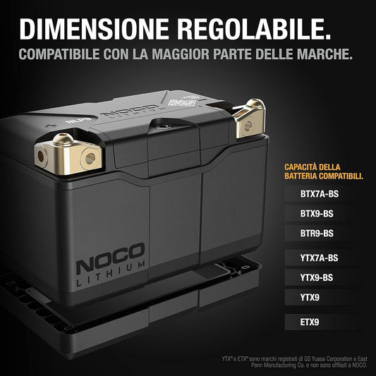 BATTERIA LITHIUM NOCO 12V 400A  3AH 38WH NLP9 - Della Categoria Batterie Produttore NOCO - A soli €147.80! Acquista ora su Due Ruote Accessori