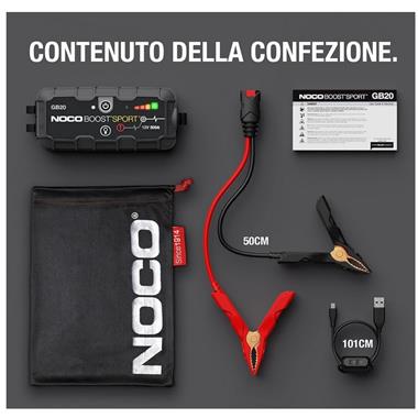 AVVIATORE BOOST 12V 500A JUMP STARTER - Della Categoria Caricabatteria E Mantenitore Produttore NOCO - A soli €128.75! Acquista ora su Due Ruote Accessori