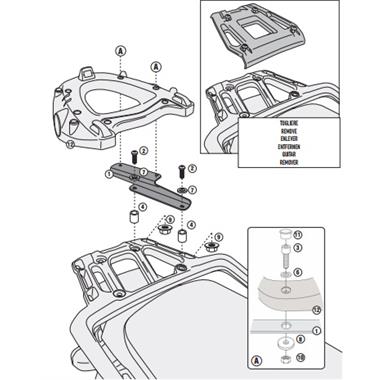 PIASTRA SR6403 GIVI MONOKEY TRIUMPH TIGER EXPLO 1200 DAL 2012-2017 - Della Categoria Piastre & Portapacchi Produttore Givi - A soli €70.15! Acquista ora su Due Ruote Accessori