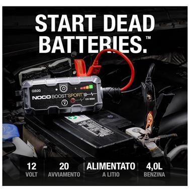 AVVIATORE BOOST 12V 500A JUMP STARTER - Della Categoria Caricabatteria E Mantenitore Produttore NOCO - A soli €128.75! Acquista ora su Due Ruote Accessori