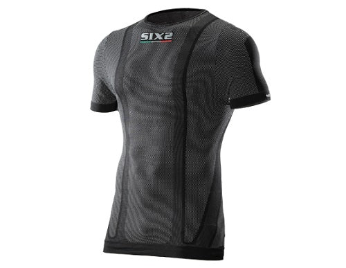 MAGLIA MANICA CORTA GIROCOLLO NERA - Della Categoria Intimo Termico Uomo Produttore SIX - A soli €39.20! Acquista ora su dueruoteaccessori.it