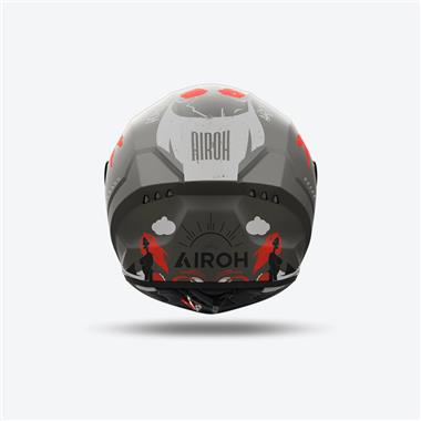 CASCO INTEGRALE AIROH CONNOR DESPERADO OM.22.06 TITANIO
