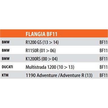 FLANGIA METALLICA BF11 SPECIFICA X BORSA TANK LOCK GIVI - Della Categoria Borse Serbatoio Tank loock Produttore Givi - A soli €13.10! Acquista ora su dueruoteaccessori.it