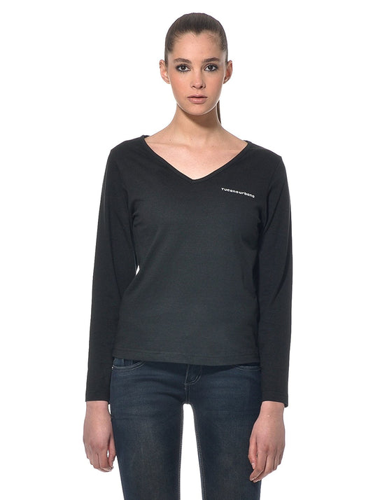 MAGLIA T-SHIRT DONNA MANICA LUNGA NERO - Della Categoria T-Shirt Donna Produttore Tucano Urbano - A soli €299.99! Acquista ora su dueruoteaccessori.it