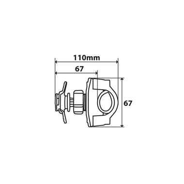 FISSAGGIO A MANUBRIO FISSO PER OPTI-CASE - Della Categoria Custodie Smartphone Produttore Lampa - A soli €22.30! Acquista ora su dueruoteaccessori.it