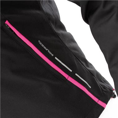 GIUBBINO DONNA TEXWORK LADY TUCANO URBANO NERO NERO FUCSIA - Della Categoria Giubbini Estivi Donna Produttore Tucano Urbano - A soli €82.45! Acquista ora su Due Ruote Accessori