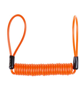 CAVO ASPIRALE ARANCIO FLUO REMINDER PER BLOCCADISCO KOVIX - Della Categoria Antifurti & Catene Produttore KOVIX - A soli €4.25! Acquista ora su dueruoteaccessori.it