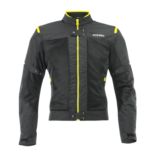 GIUBBINO ACERBIS RAMSEY UOMO TRAFORATO CE NERO-GIALLO - Della Categoria Giubbini Estivi Uomo Produttore ACERBIS - A soli €104.45! Acquista ora su Due Ruote Accessori