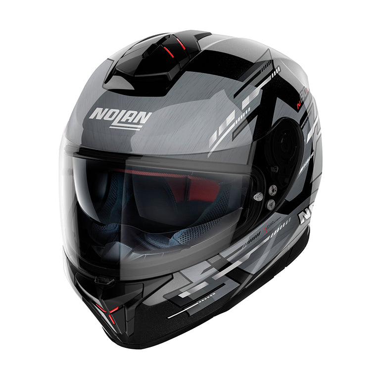 CASCO INTEGRALE NOLAN N80-8 TAGLIA METEOR N-COM 067 NERO GRIGIO LUCIDO - Della Categoria Caschi Integrale Produttore Nolan Helmets - A soli €272! Acquista ora su Due Ruote Accessori