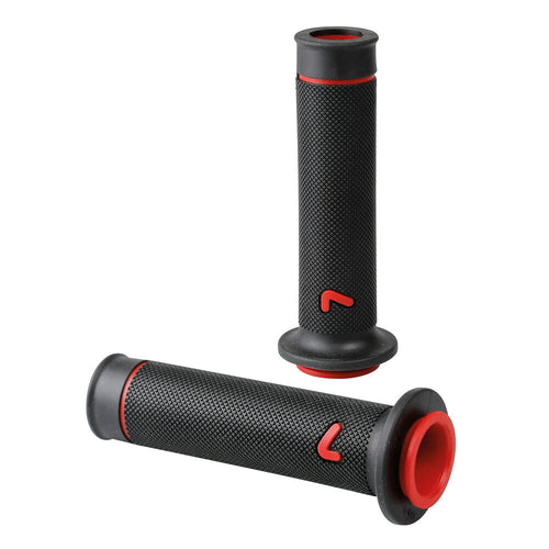 CP.MANOPOLE LAMPA SPORT-GRIP NERE CON LOGO ROSSO - Della Categoria Manopole Produttore Lampa - A soli €10.10! Acquista ora su dueruoteaccessori.it