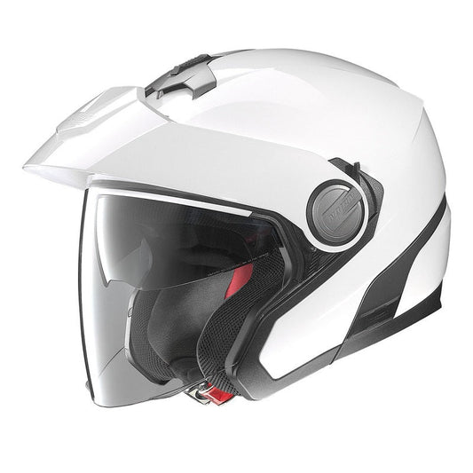 CASCO MODULARE X-LITE X-1005 ULTRA FIERY N-COM 0030 CARBON BIANCO ROSSO BLU