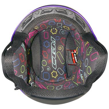 CASCO BAMBINO CGM YOUNG 261G MINI COMICS FUCSIA BIANCO - Della Categoria Caschi Bambino Produttore CGM HELMETS - A soli €69! Acquista ora su Due Ruote Accessori