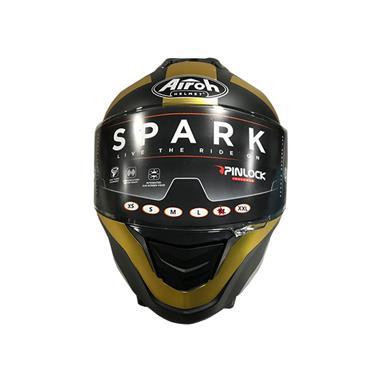 CASCO INTEGRALE AIROH SPARK GOLD LIMITED EDITION - Della Categoria Caschi Integrale Produttore Airoh - A soli €186.45! Acquista ora su dueruoteaccessori.it