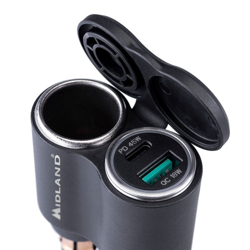 MP-DIN USB-C CAR LIGHTER- ALIMENTATORE DA MOTO - Della Categoria Accessori Vari Produttore MIDLAND - A soli €36! Acquista ora su Due Ruote Accessori