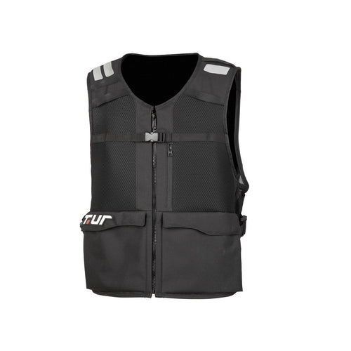 GILET ZAINO DA ENDURO CON PANNELLO FRONTALE MULTITASCHE NERO - Della Categoria Gilet Uomo Produttore T.UR - A soli €119.20! Acquista ora su Due Ruote Accessori