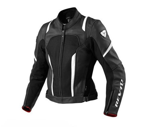 GIUBBINO DONNA IN PELLE REVIT GALACTIC NERO BIANCO - Della Categoria Giubbini Pelle Uomo Produttore REVIT - A soli €344! Acquista ora su Due Ruote Accessori