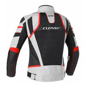 GIUBBINO CLOVER RAINJET-2 WP TRAFORATO MESH CHIACCIO ROSSO NERO - Della Categoria Giubbini Estivi Uomo Produttore Clover - A soli €154! Acquista ora su Due Ruote Accessori