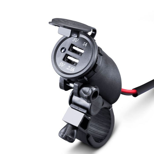CARICATORE DA MOTO USB MP-H 2USB PRO ATTACCO MANUBRIO C1494 - Della Categoria Accessori Vari Produttore MIDLAND - A soli €23.20! Acquista ora su Due Ruote Accessori