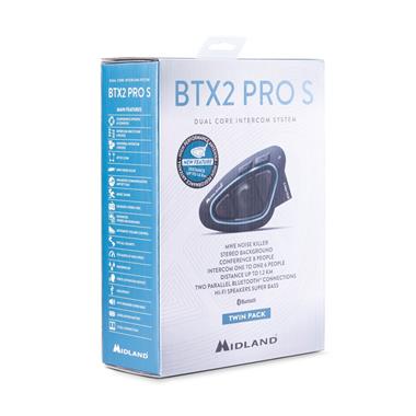 INTERFONO BTX2 PRO SLR BLUETOOTH DOPPIO CON HI FI SPEAKER - Della Categoria Interfoni Bluetooth Produttore MIDLAND - A soli €398.65! Acquista ora su dueruoteaccessori.it