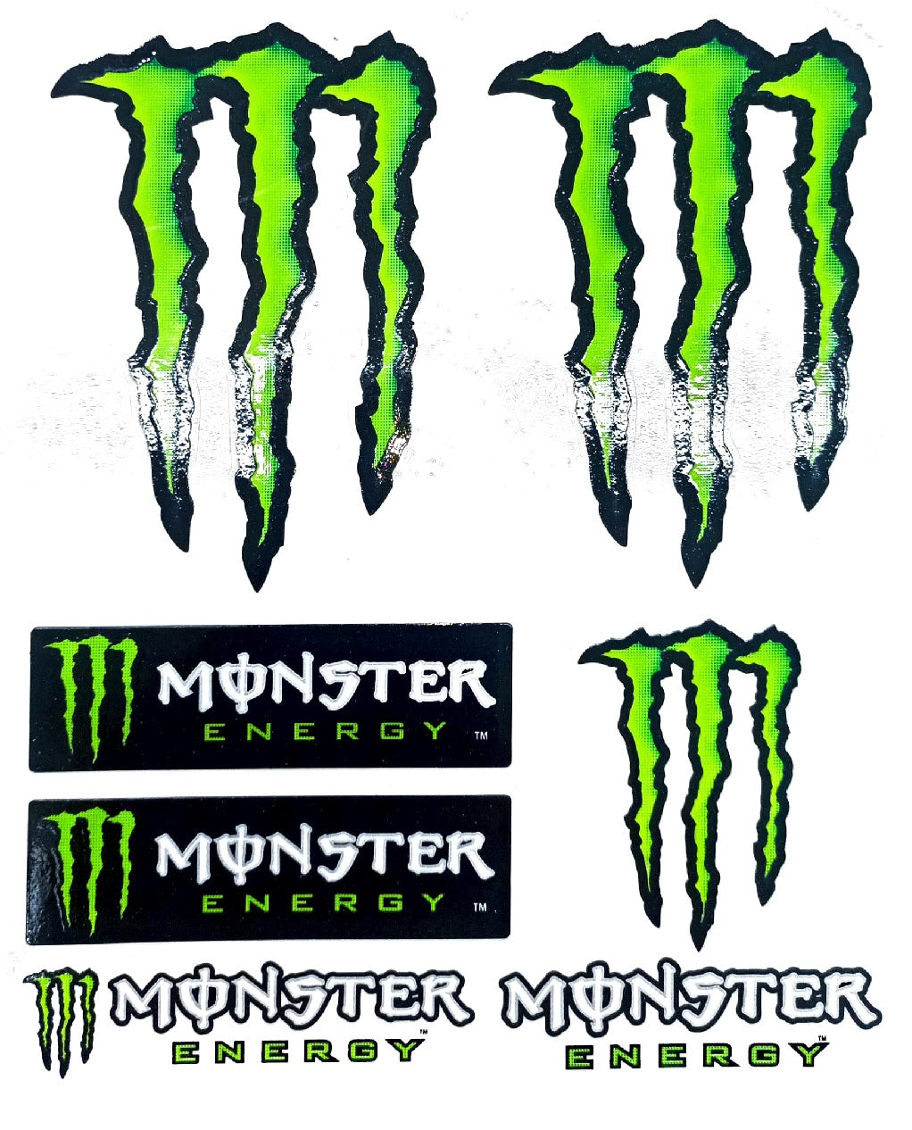 STICKER MEDI TAB 6 SOGGETTI MNST CM 13.5x16 - Della Categoria Adesivi Produttore QUATTROERRE - A soli €5.49! Acquista ora su Due Ruote Accessori