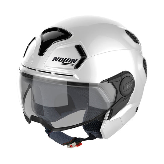 CASCO JET MPH DOPPIA VISIERA AREATO NERO OPACO