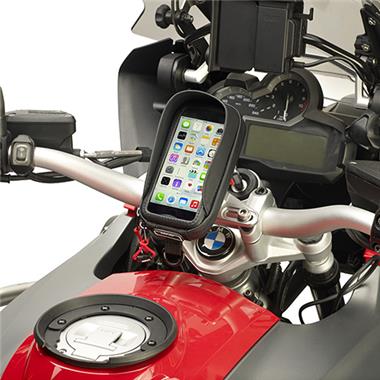 PORTA SMARTPHONE IPHONE6 SAMSUNG GALAXI S5 CON SUPPORTO MANUBRIO S956B GIVI - Della Categoria Custodie Smartphone Produttore Givi - A soli €42! Acquista ora su Due Ruote Accessori