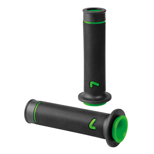 CP.MANOPOLE LAMPA SPORT-GRIP NERE CON LOGO VERDE - Della Categoria Manopole Produttore Lampa - A soli €10.10! Acquista ora su Due Ruote Accessori
