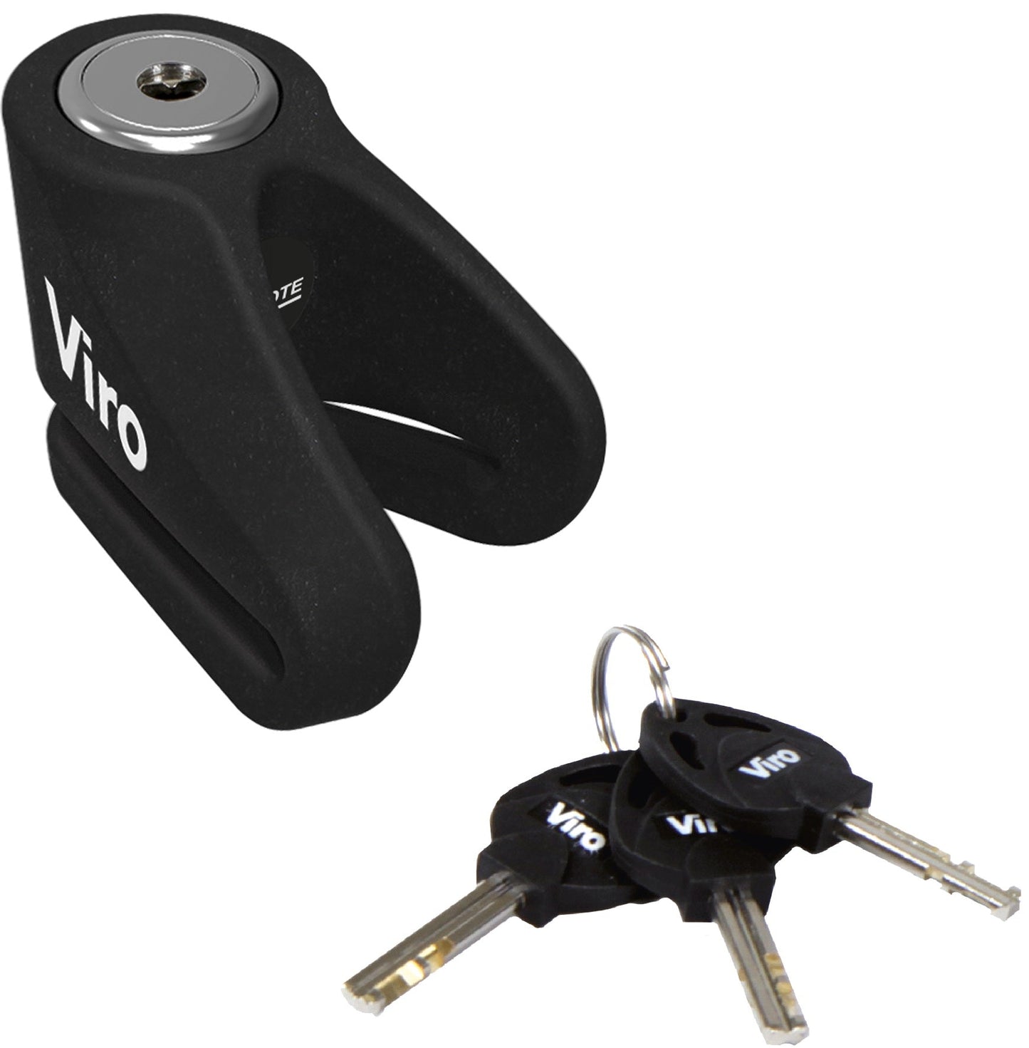 BLOCCADISCO VIRO NEW HARDENED CORPO ACCIAIO 6 MM NERO - Della Categoria Antifurti & Catene Produttore VIRO - A soli €38.45! Acquista ora su Due Ruote Accessori