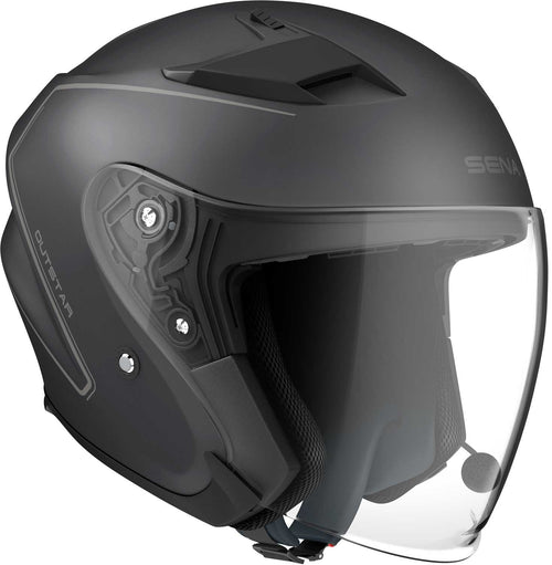 CASCO JET SENA OUSTAR CON BLUETOOTH NERO OPACO - Della Categoria Caschi Jet Produttore SENA - A soli €159.20! Acquista ora su dueruoteaccessori.it