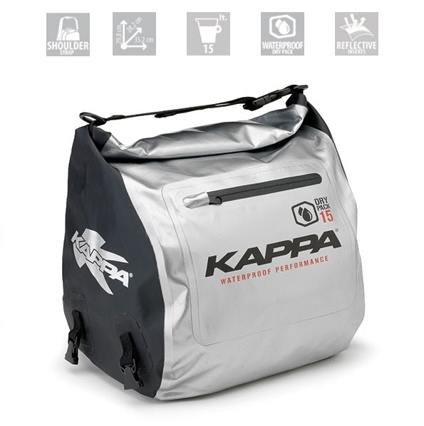 BORSA ZAINO WA407S RUCKSACK WP PICCOLO 13 LT. GRIGIO MOTO E SCOOTER KAPPA - Della Categoria Zaini Produttore Kappa s.r.l - A soli €43.50! Acquista ora su Due Ruote Accessori