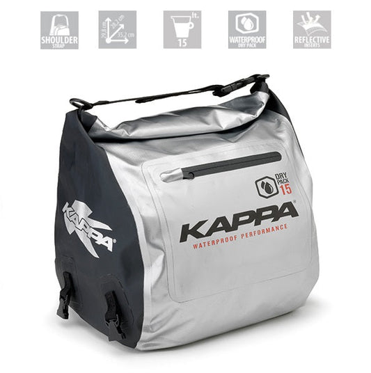 BORSA ZAINO WA407S RUCKSACK WP PICCOLO 13 LT. GRIGIO MOTO E SCOOTER KAPPA - Della Categoria Zaini Produttore Kappa s.r.l - A soli €43.50! Acquista ora su Due Ruote Accessori