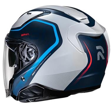 CASCO JET FIBRA HJC RPHA31 KOUV MC21SF BLU BIANCO OPACO - Della Categoria Caschi Jet Fibra Produttore HJC HELMETS - A soli €424.90! Acquista ora su Due Ruote Accessori