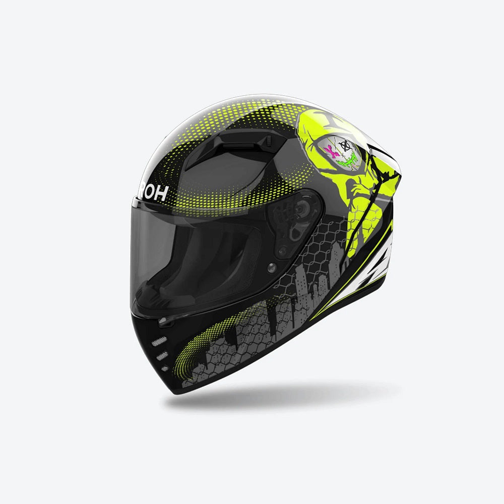 CASCO INTEGRALE AIROH CONNOR GAMER OM.22.06 NERO GRAFICA GAMER LUCIDO - Della Categoria Caschi Integrale Produttore Airoh - A soli €105! Acquista ora su Due Ruote Accessori