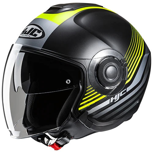 CASCO JET HJC i40N DOVA MC3HSF NERO GIALLO GRIGIO OPACO - Della Categoria Caschi Jet Produttore HJC HELMETS - A soli €135.90! Acquista ora su Due Ruote Accessori