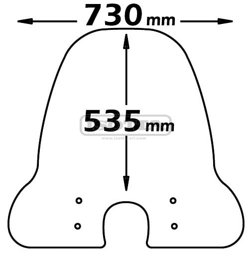 PARABREZZA CON ATTACCHI A716 PIAGGIO LIBERTY 50 4 TEMPI ANNO 2004 AL 2009 RST ANNO 2010 AL 2015 125 - Della Categoria Parabrezza Produttore Isotta - A soli €68.30! Acquista ora su dueruoteaccessori.it