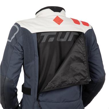 GIACCA DONNA T-UR TUCANO URBANO J-ONE BLU ROSSO GRIGIO - Della Categoria Giubbini Tessuto Donna Produttore T.UR - A soli €269.40! Acquista ora su dueruoteaccessori.it