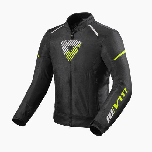 GIUBBINO UOMO REVIT SPRINT H20  NERO GIALLO FLU - Della Categoria Giubbini Tessuto Uomo Produttore REVIT - A soli €133! Acquista ora su Due Ruote Accessori