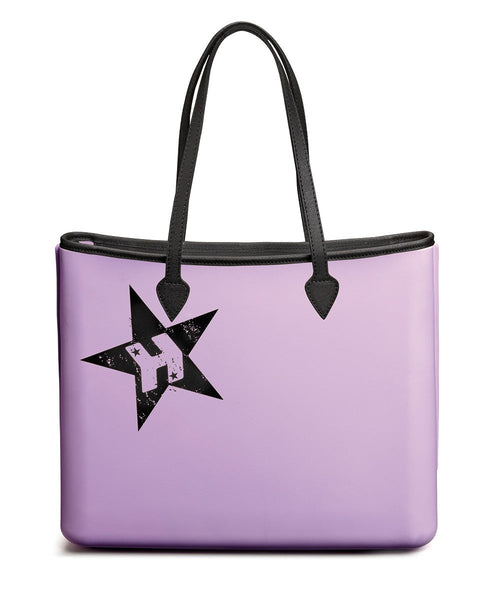 BORSA DONNA HB100V VIOLA CON STAMPA NERA KEVIK - Della Categoria Borse Produttore Kappa s.r.l - A soli €42.05! Acquista ora su Due Ruote Accessori